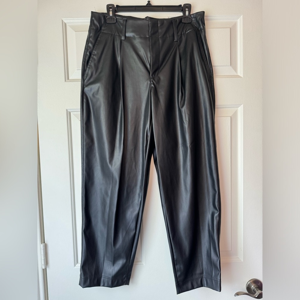 Women’s Faux Leather Dress Pants Size 12